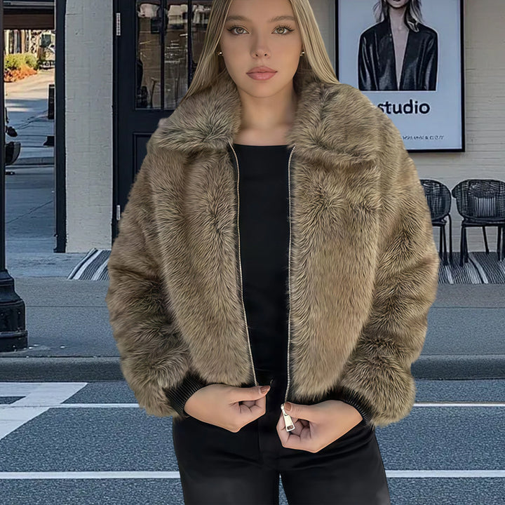 Damen Militärisch inspiriere Kurzjacke Drune