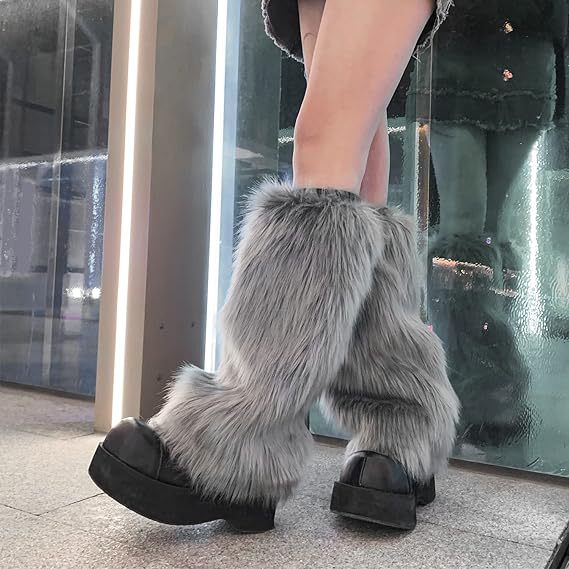 Damen modische Winterjacke mit luxuriösem Fellkragen und Kängurutasche Drune