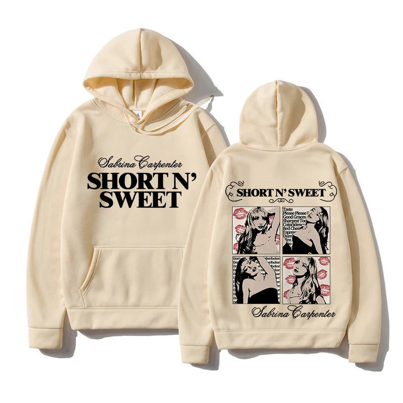 Damen Kapuzenpullover mit kreativem Comic-Design und lässigem Schnitt Drune