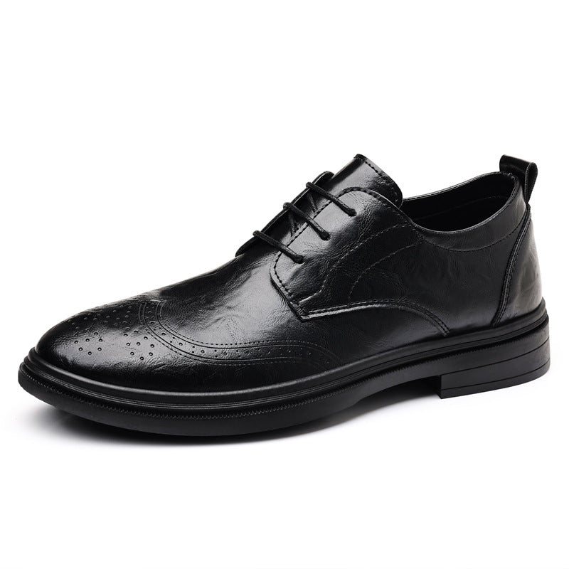 Herren elegante Leder Dress Schuhe Drune