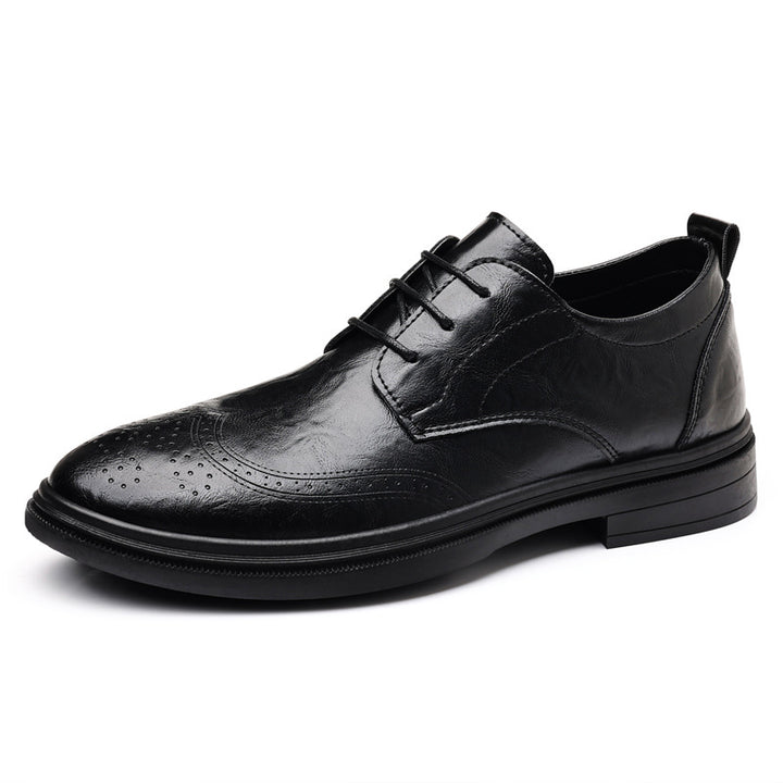 Herren elegante Leder Dress Schuhe Drune