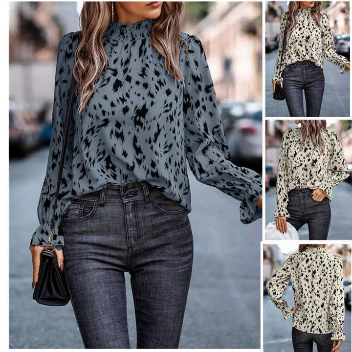 Drune | Locker Rollkragen Damen Shirt