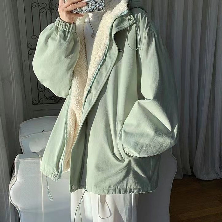 Damen Übergangsjacke mit kuscheligem Futter Drune