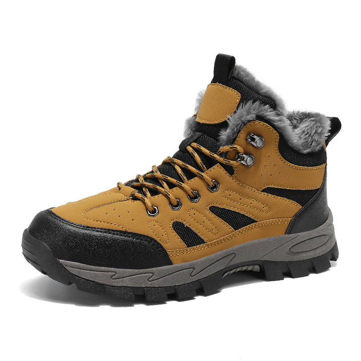 Damen Winterfestige Wanderschuhe mit isolierter Sohle und warmem Innenfutter Drune