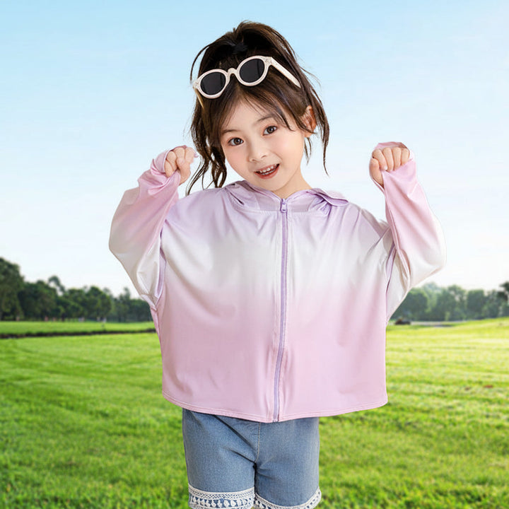 Damen Leichte Sportjacke mit Kapuze und verspieltem Tierdesign Drune