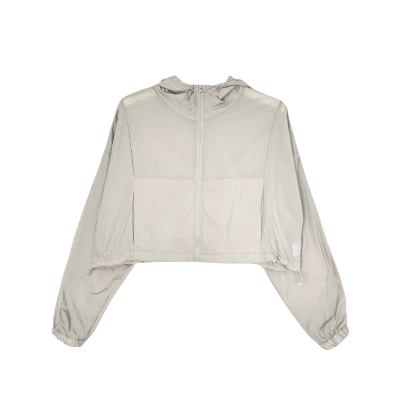 Damen leichte Übergangsjacke mit verstellbaren Ärmeln Drune
