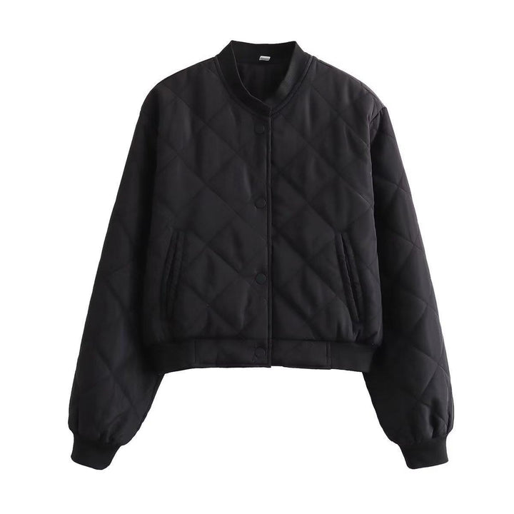 Damen gesteppte Übergangsjacke mit komfortablem Schnitt und praktischen Taschen Drune