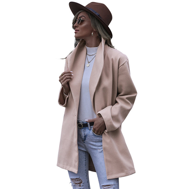 Damen Elegante Oversized Jacke Drune
