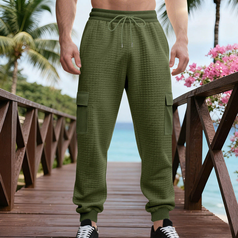Herren Cargo-Jogginghose mit elastischem Bund und praktischen Seitentaschen Drune