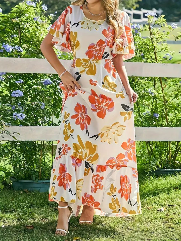 Damen Maxikleid Drune