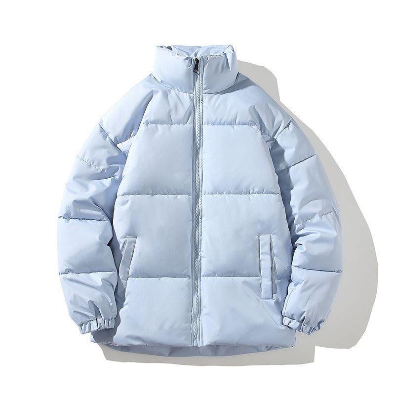 Herren isolierte Steppjacke mit hohem Kragen und elastischen Bündchen Drune