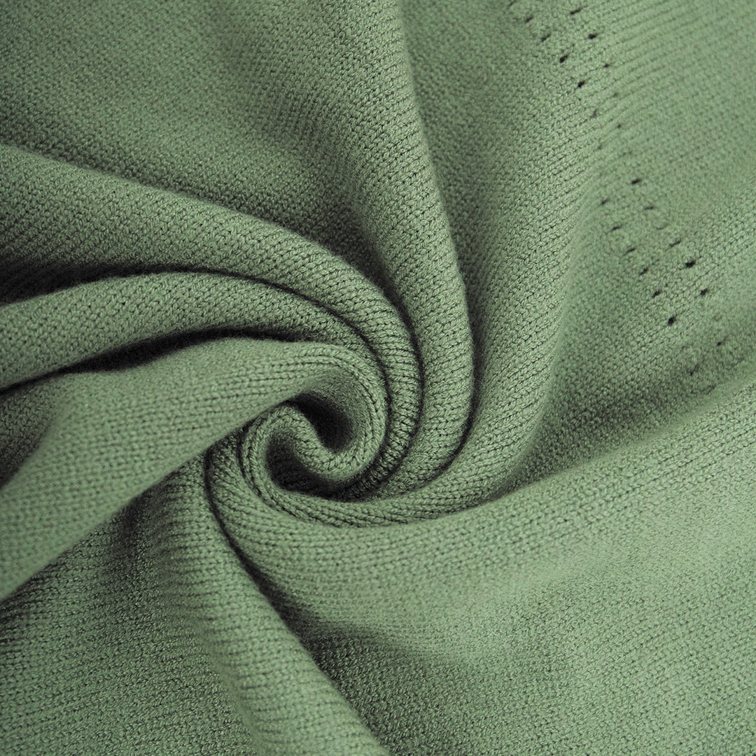 Damen Lässiger Pullover mit V-Ausschnitt und passendem Maxirock Drune