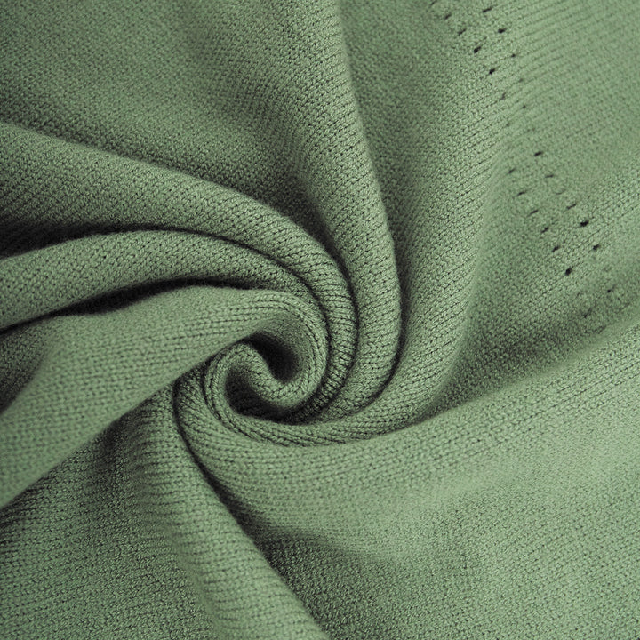 Damen Lässiger Pullover mit V-Ausschnitt und passendem Maxirock Drune
