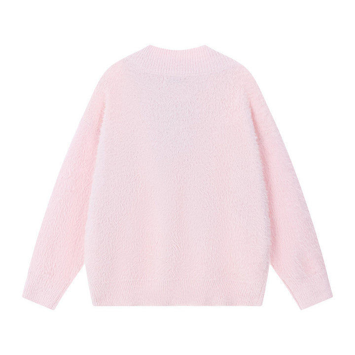 Damen Kuscheliger Pullover mit innovativem Schal-Detail Drune