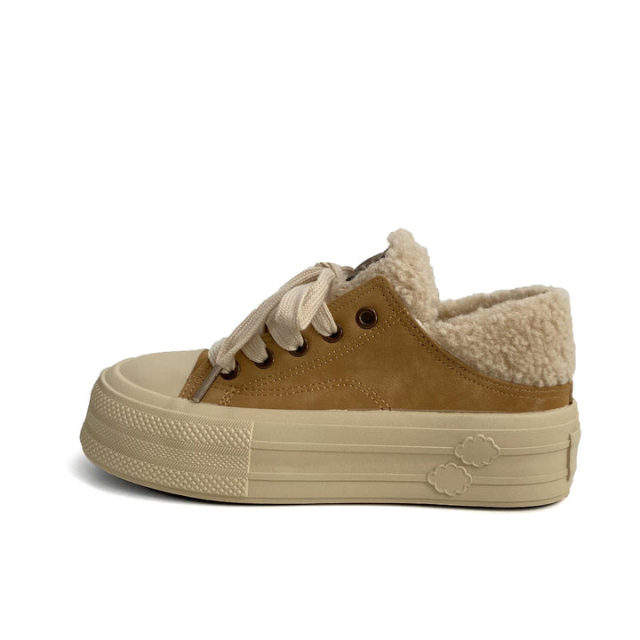 Damen Bequeme Sneakers mit kuscheligem Innenfutter und strapazierfähiger Sohle Drune