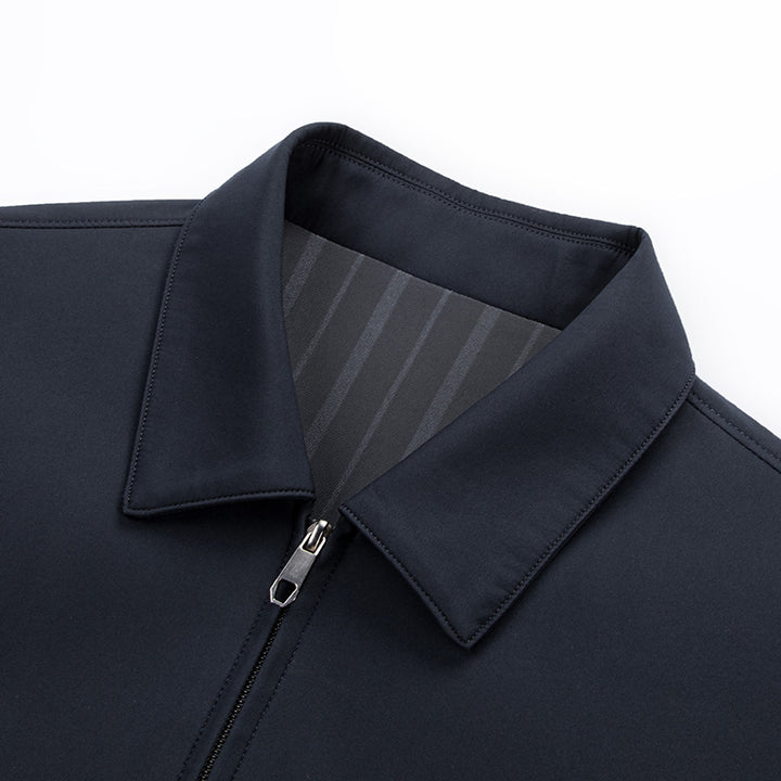 Herren Übergangsjacke mit modernem Kragen und atmungsaktiver Materialstruktur Drune