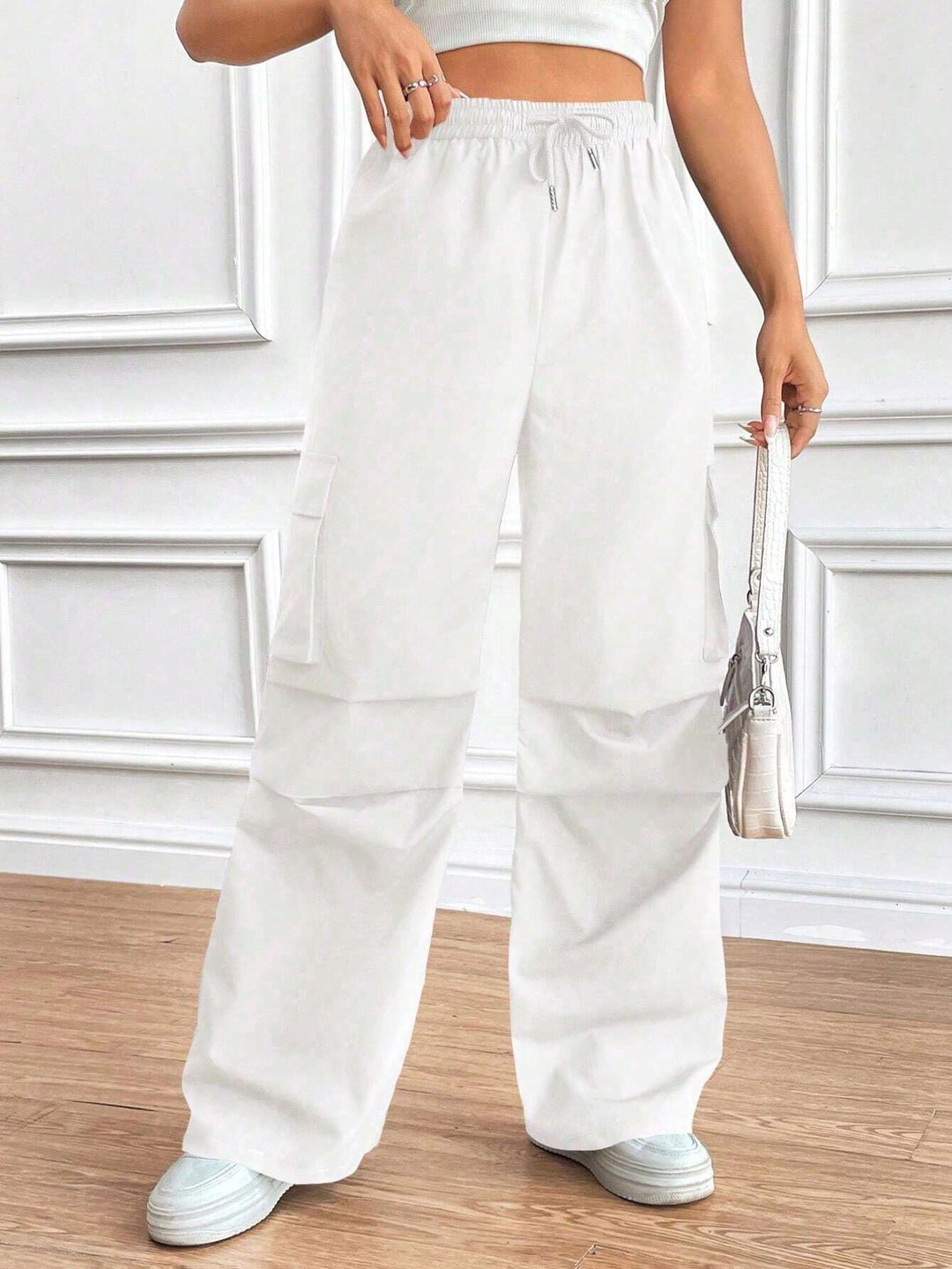Damen Cargo-Hose mit hochmodernem Schnitt und praktischen Taschen Drune