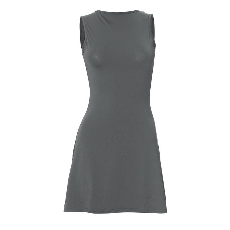 Damen Figurbetontes Kurzkleid Drune