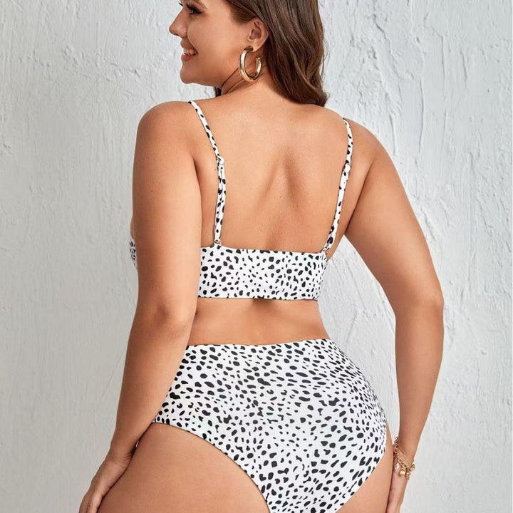 Damen High-Waist Bikini-Set mit eleganten Design-Details Drune