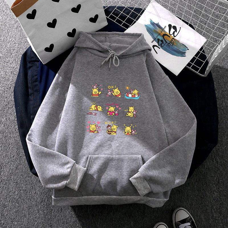 Damen Hoodie mit einzigartigem Pikachu-Motiv Drune