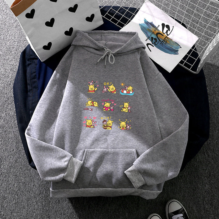Damen Hoodie mit einzigartigem Pikachu-Motiv Drune