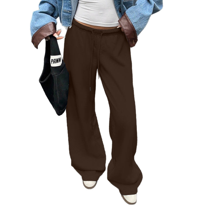 Damen bequeme Sweatpants im weiten Schnitt Drune