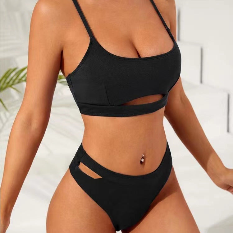 Damen Sportliches Bikini-Set mit Cut-Out-Details Drune