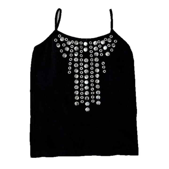 Damen Top mit funkelnden Strassdetails Drune
