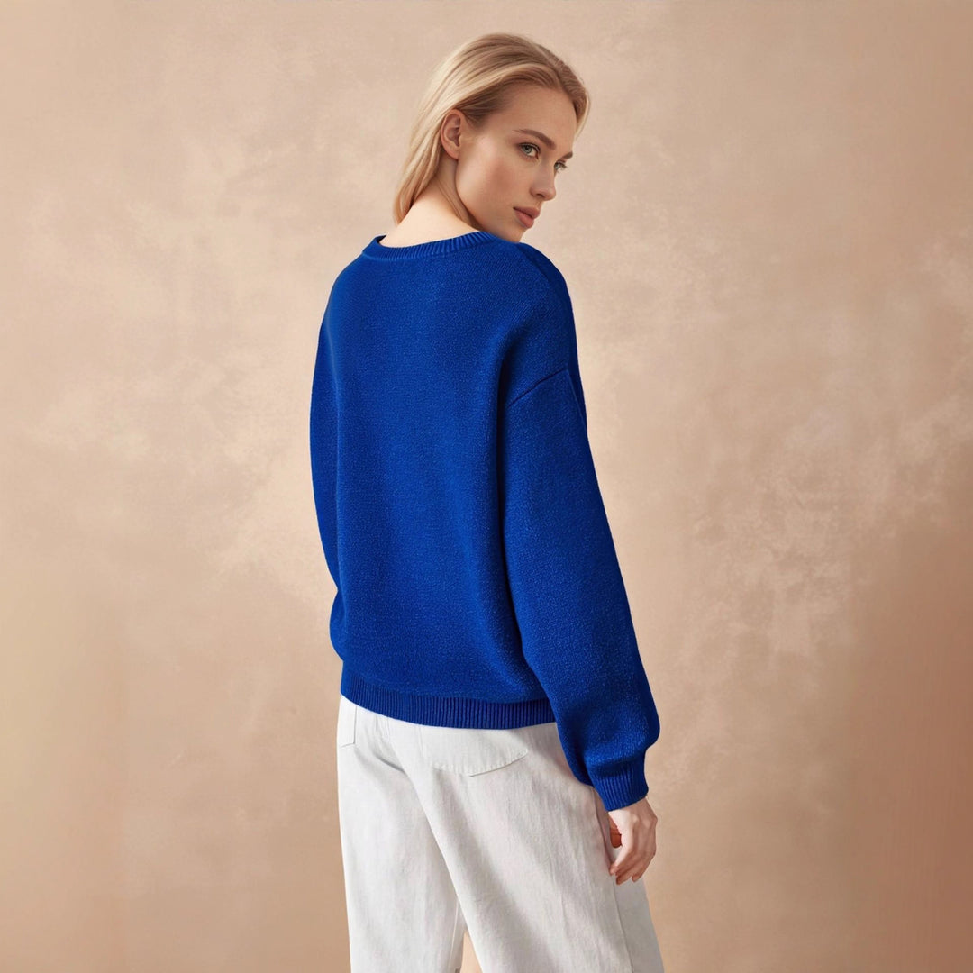 Damen Weihnachts-Pullover mit 3D-Tannenbaum-Design Drune