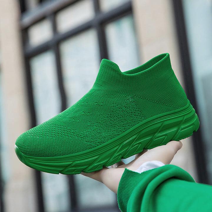 Damen Hochleistungs-Sneaker mit flexiblem Strick-Obermaterial und dämpfender Sohle Drune