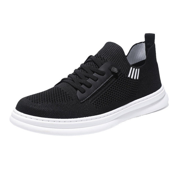 Herren Sneakers mit atmungsaktiver Strickoberfläche und rutschfester Sohle Drune