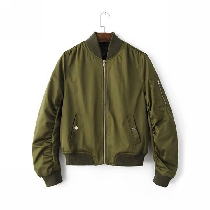 Damen Bomberjacke mit praktischen Taschen und sportlichem Schnitt Drune