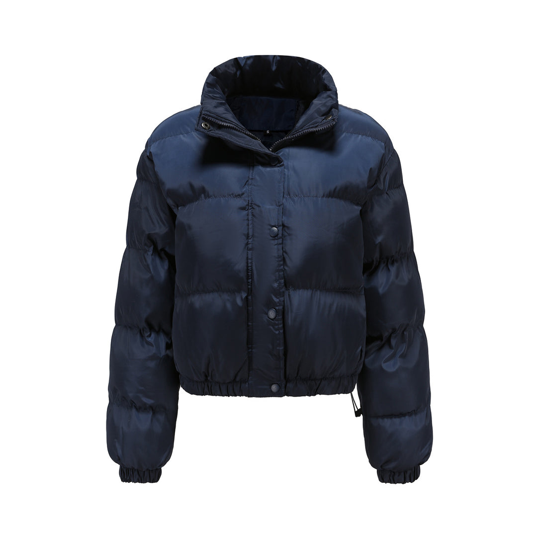 Damen modische kurz geschnittene Steppjacke Drune