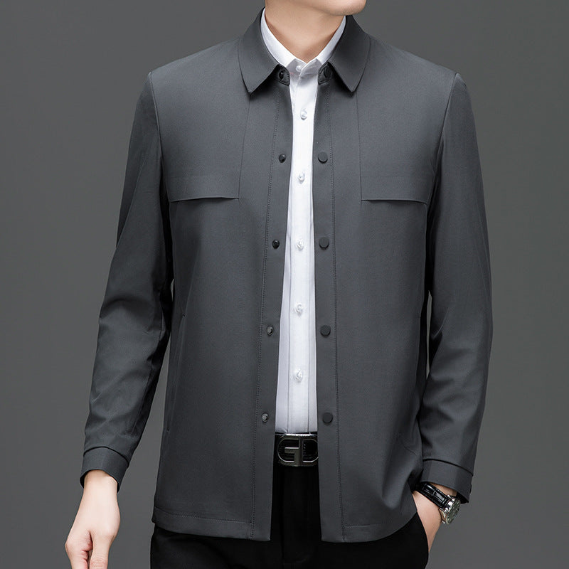 Herren Modische Jacke mit praktischem Schnitt und funktionalen Taschen Drune