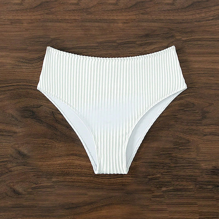 Damen Hoch taillierte Bikinihose Drune