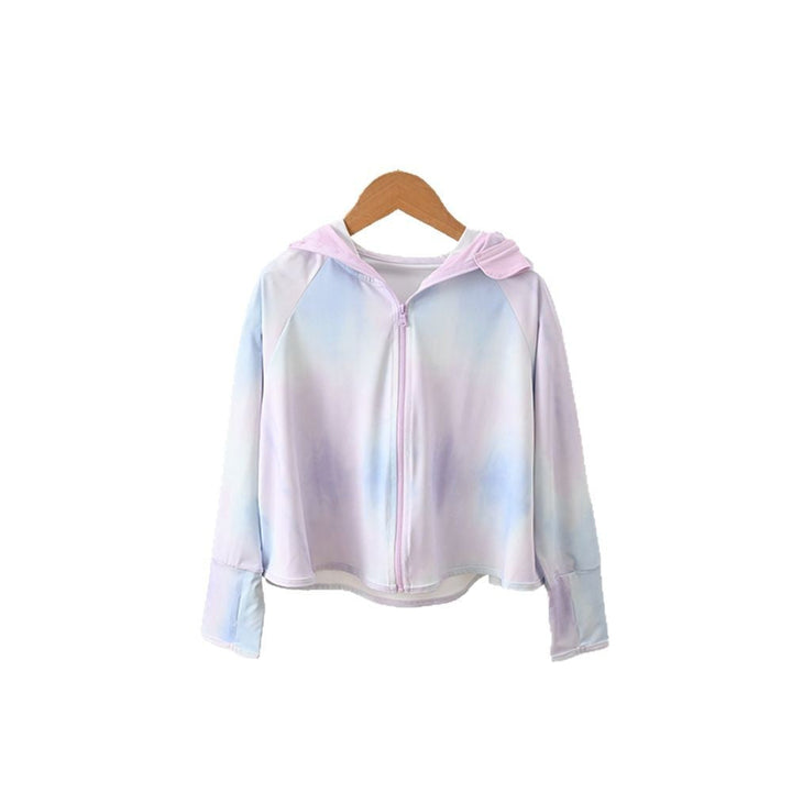 Damen performante UV-Schutzjacke mit Kapuze Drune
