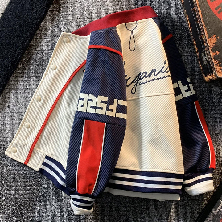 Damen sportliche Collegejacke Drune