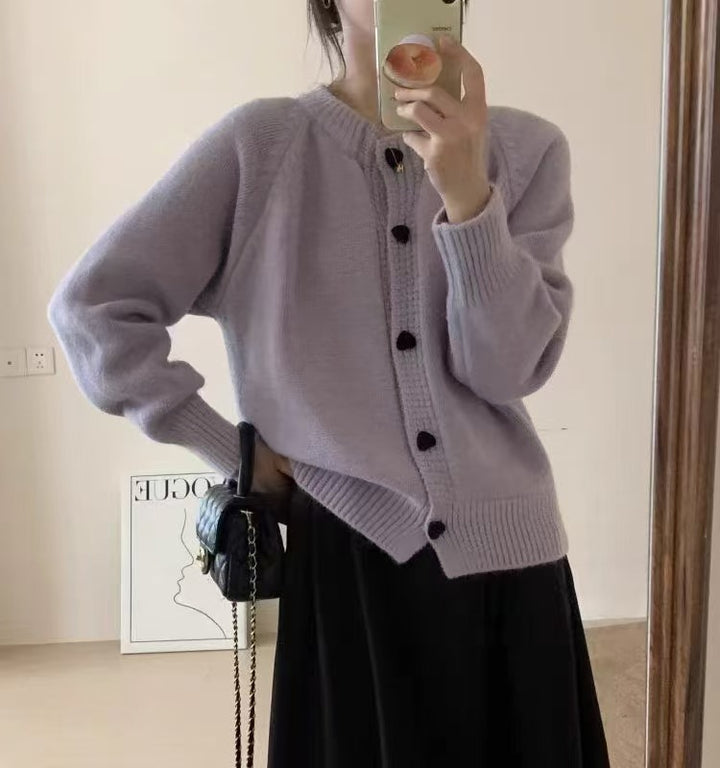 Damen modischer Strickcardigan Drune