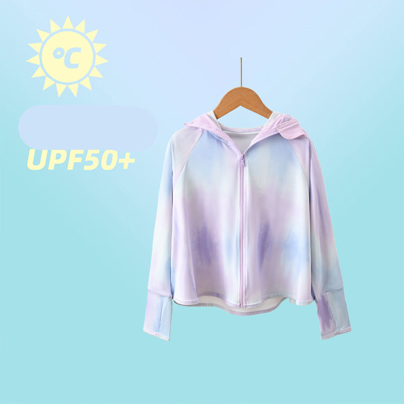 Damen performante UV-Schutzjacke mit Kapuze Drune