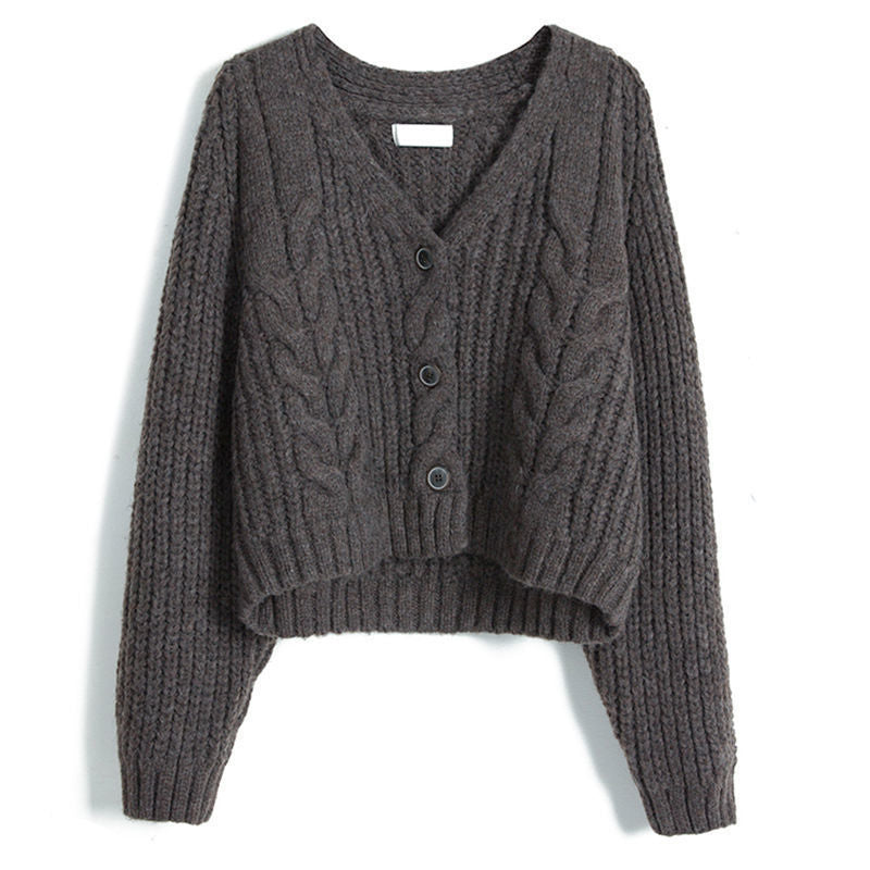 Damen Kuscheliger Strickcardigan mit dekorativem Zopfmuster Drune
