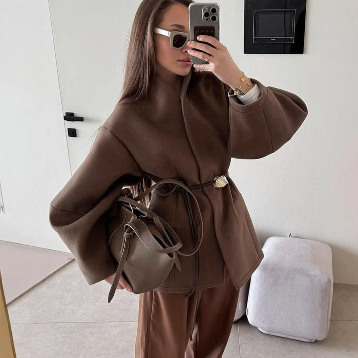 Damen elegante und bequeme Kurzjacke Drune