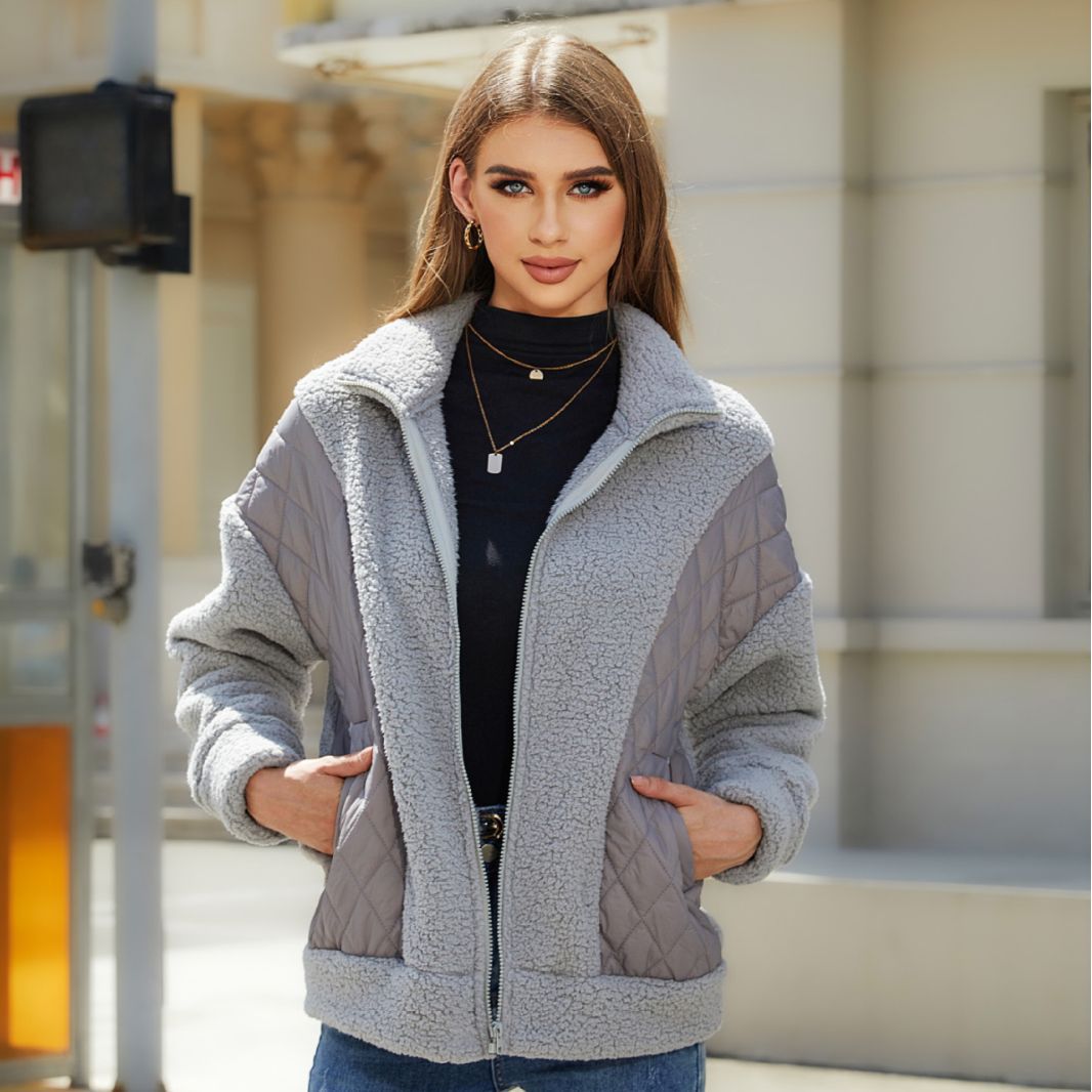 Drune | Fleece-Jacke - Ultra-weicher Komfort - Gemütlicher Sherpa-Mix - Lässige Winteroberbekleidung