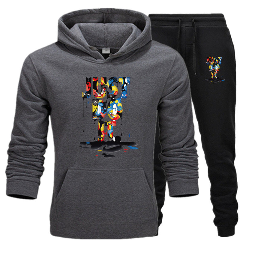 Damen Kapuzenpullover und Jogginghose Set Drune