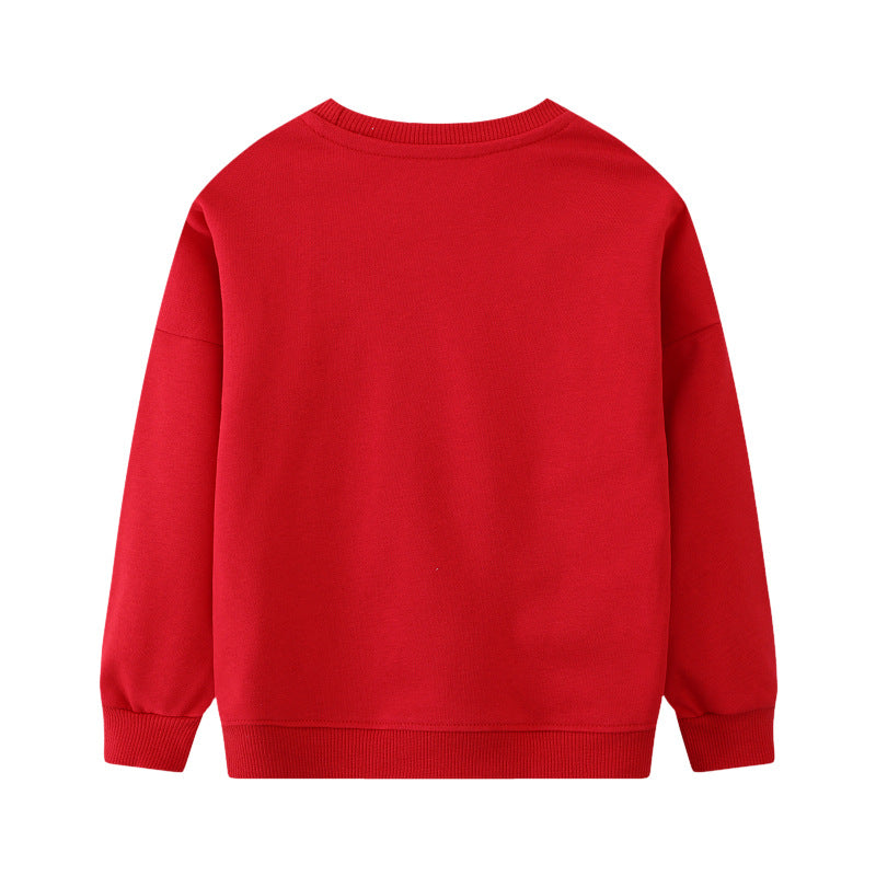 Kinder Sweatshirt mit festlichem Weihnachtsdesign Drune