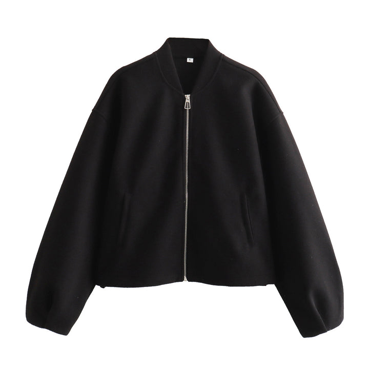 Damen Bomberjacke aus bequemen Material Drune