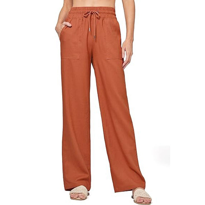 Damen Bequeme Weite Sommerhose Drune