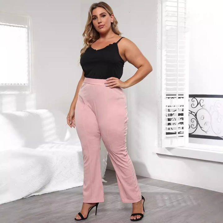 Damen Elegante Hochbundhose mit bequemem Schnitt Drune