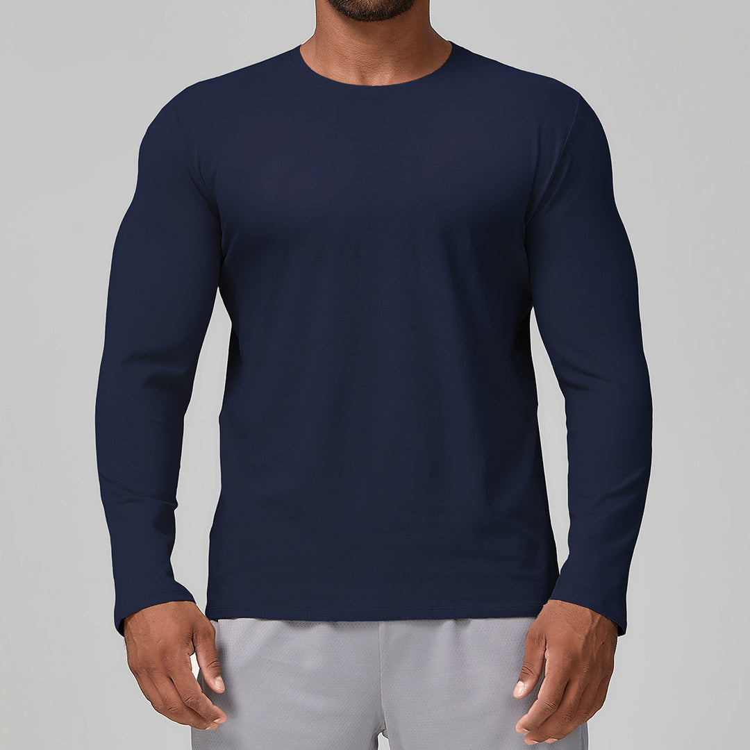 Herren Sportliches Langarmshirt mit atmungsaktiver Funktion Drune
