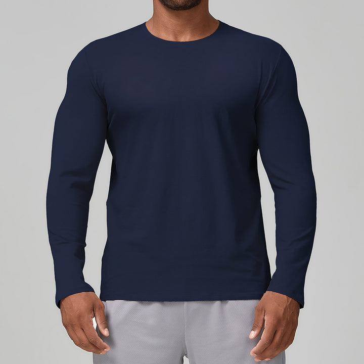 Herren Sportliches Langarmshirt mit atmungsaktiver Funktion Drune
