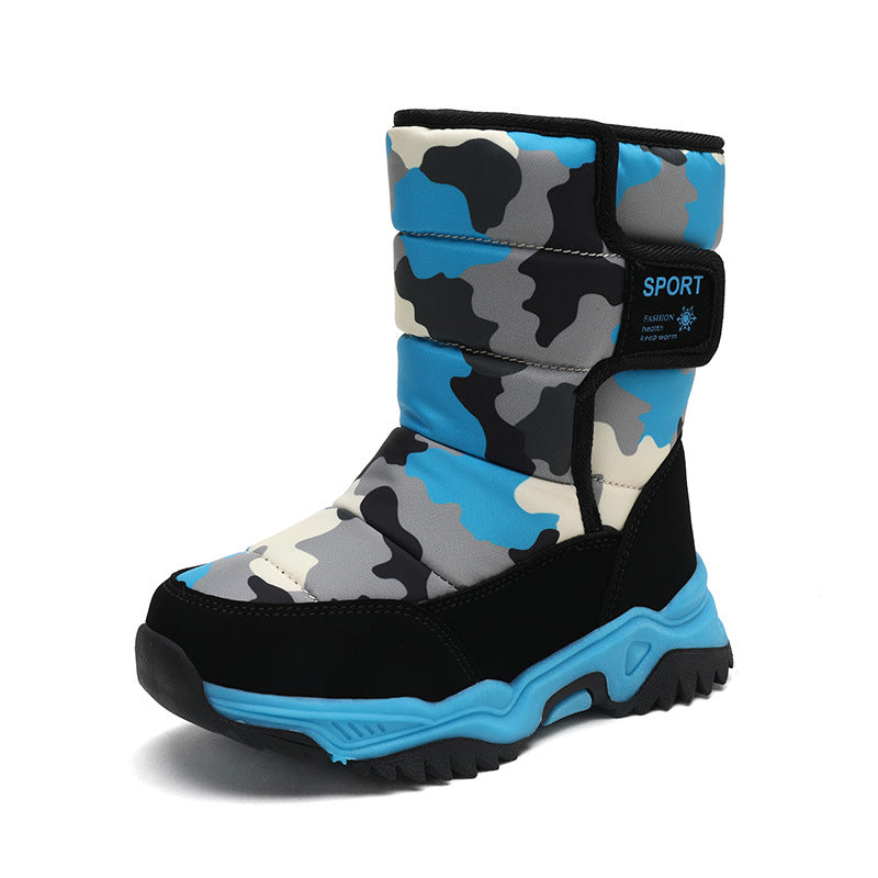 Damen warme und gefütterte Winterstiefel Drune